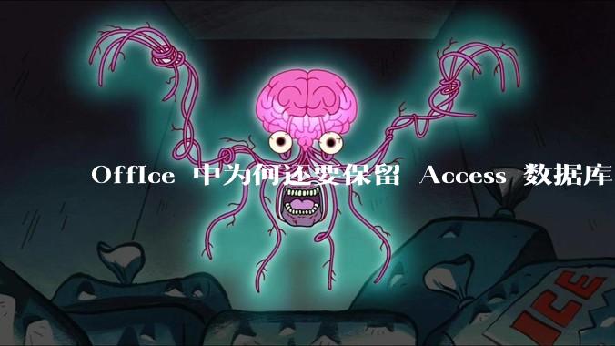 Office 中为何还要保留 Access 数据库?